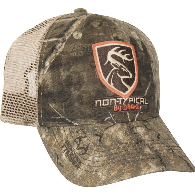 Drake Non-Typical Mesh Back Cap in Realtree Timber Color